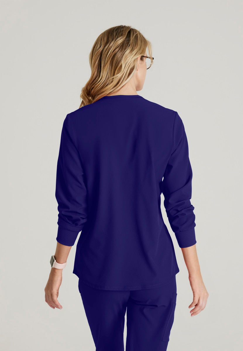 Stability Snap-Front Scrub Jacket