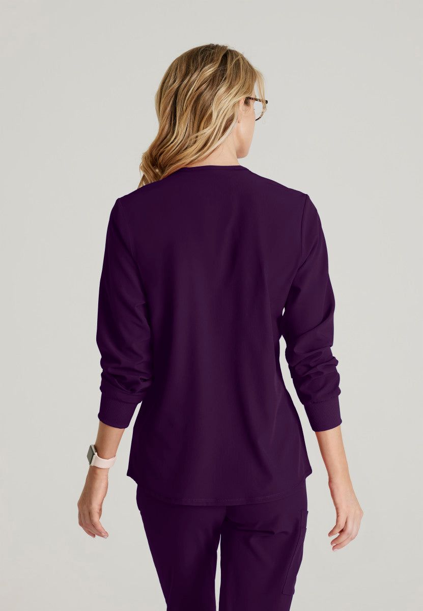 Stability Snap-Front Scrub Jacket