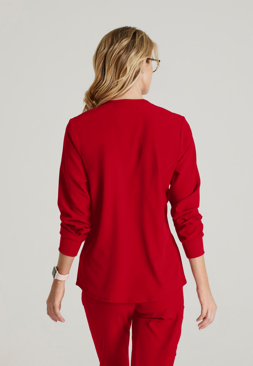 Stability Snap-Front Scrub Jacket