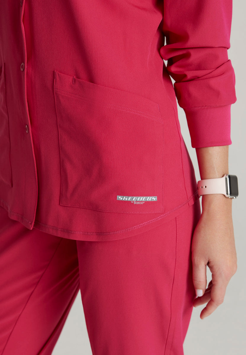 Stability Snap-Front Scrub Jacket