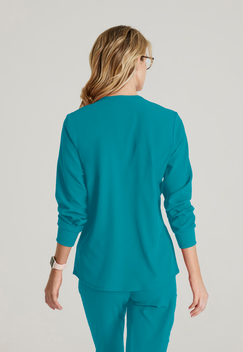 Stability Snap-Front Scrub Jacket