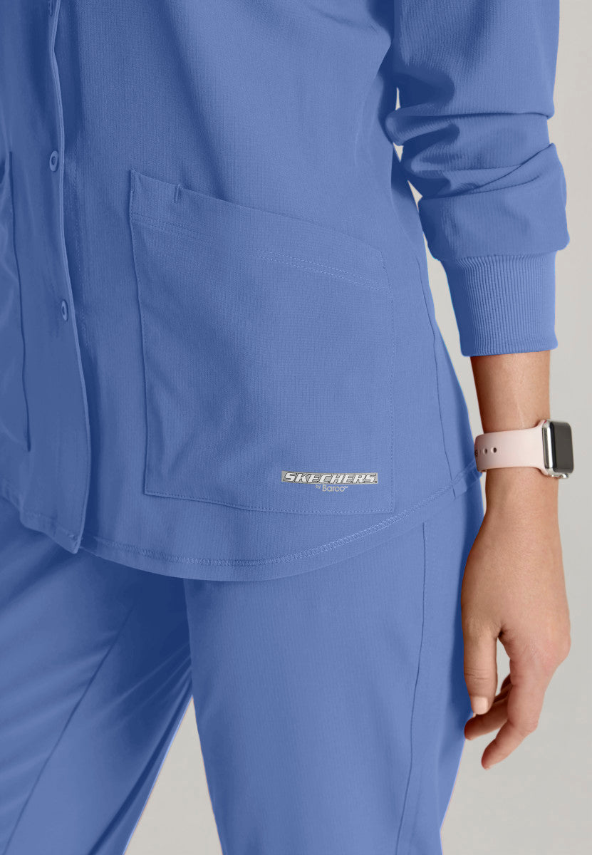 Stability Snap-Front Scrub Jacket
