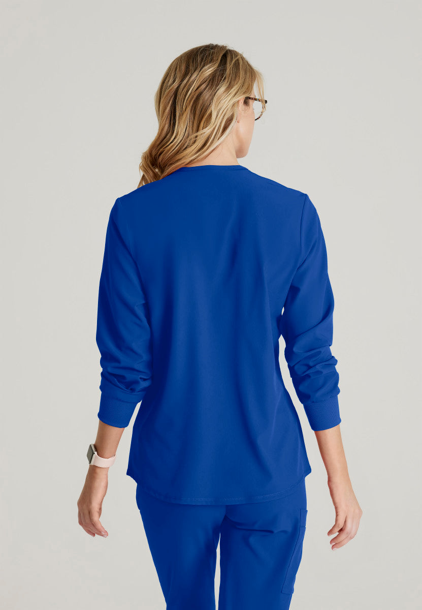 Stability Snap-Front Scrub Jacket