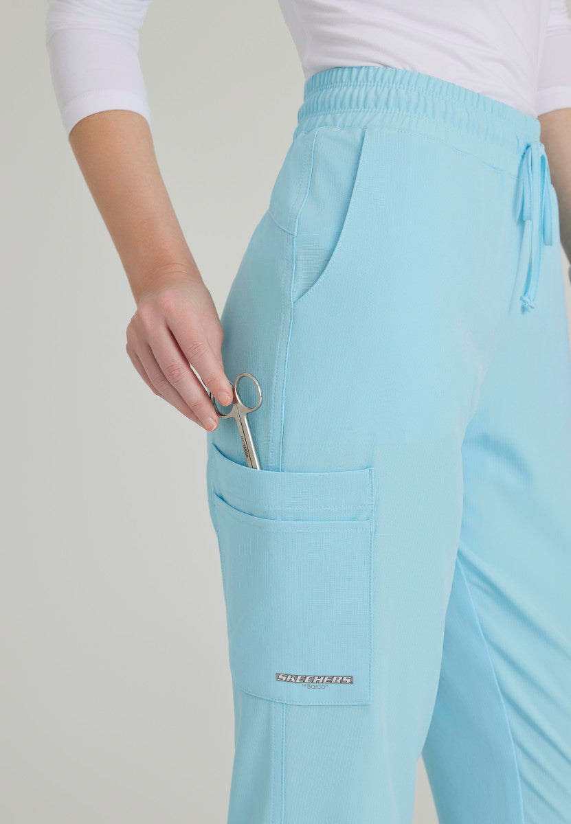 Theory 4-Pocket Low-Rise Jogger Scrub Pant Women's Scrub Jogger Skechers by Barco