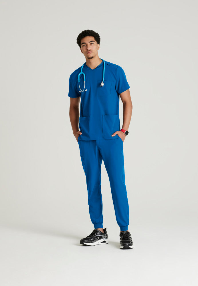 Thesis 3-Pocket Round Neck Men's Scrub Top Men's Scrub Top Skechers