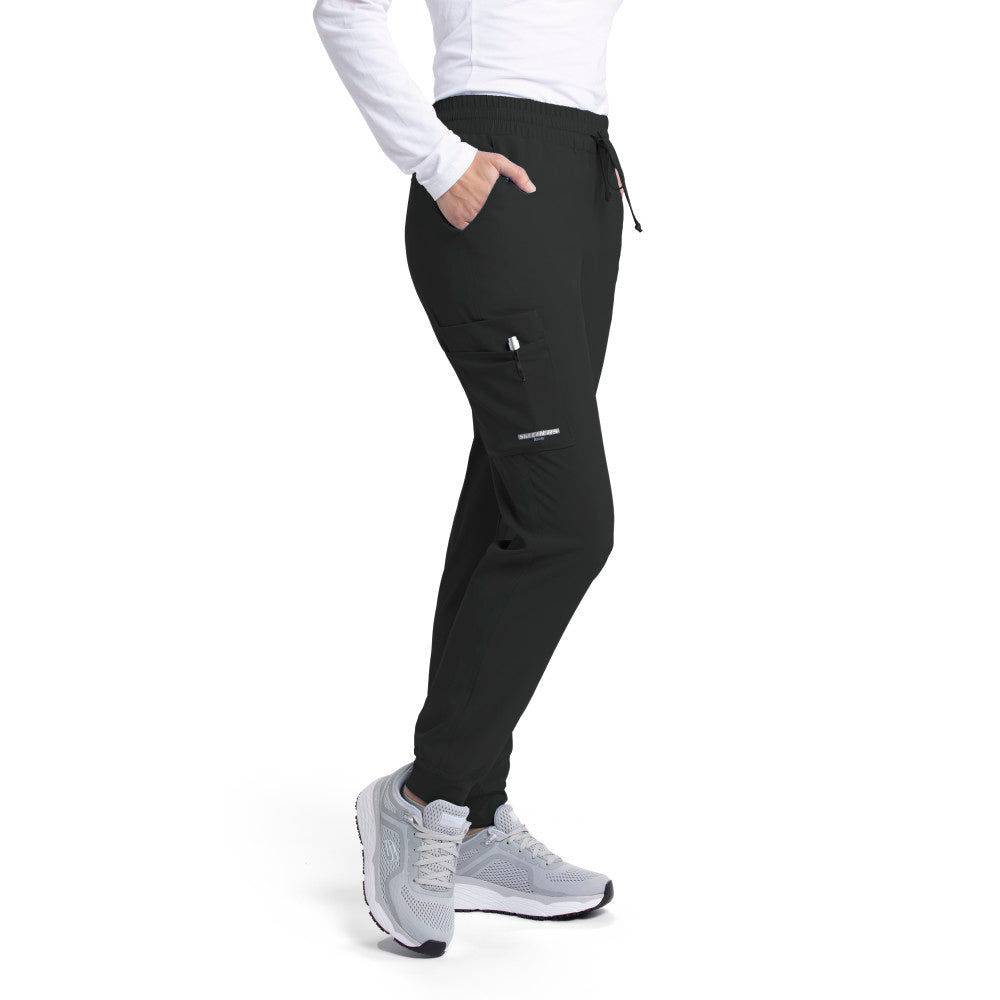 Skechers Vitality SKP559 Women's Electra Five Pocket Mid Rise Jogger Scrub  Pants