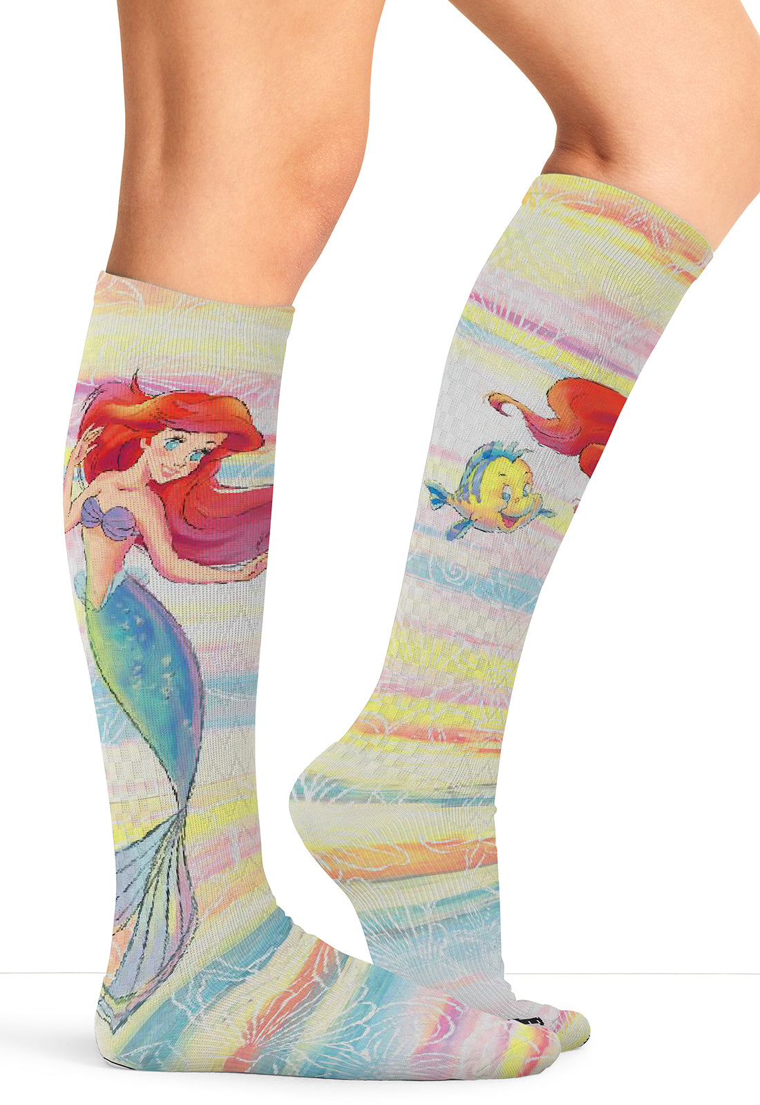 Disney Ariel World Compression Socks