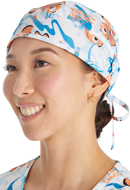 Cherokee Unisex Cartoon Print Scrub Cap Scrub Cap Cherokee Licensed   