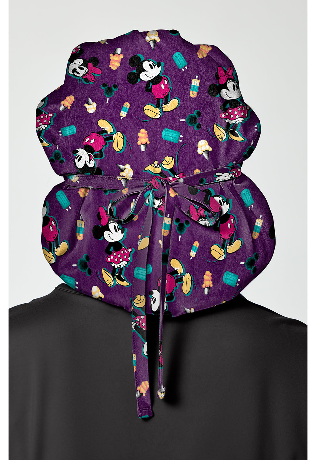Tooniforms Mickey Yummy Freeze Bouffant Scrub Hat