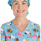 Cherokee Unisex Bouffant Scrub Hat Unisex Scrub Cap Cherokee Licensed   