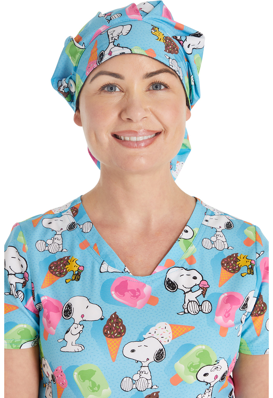 Cherokee Unisex Bouffant Scrub Hat Unisex Scrub Cap Cherokee Licensed   