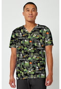 Snoopy Outdoors Scrub Top