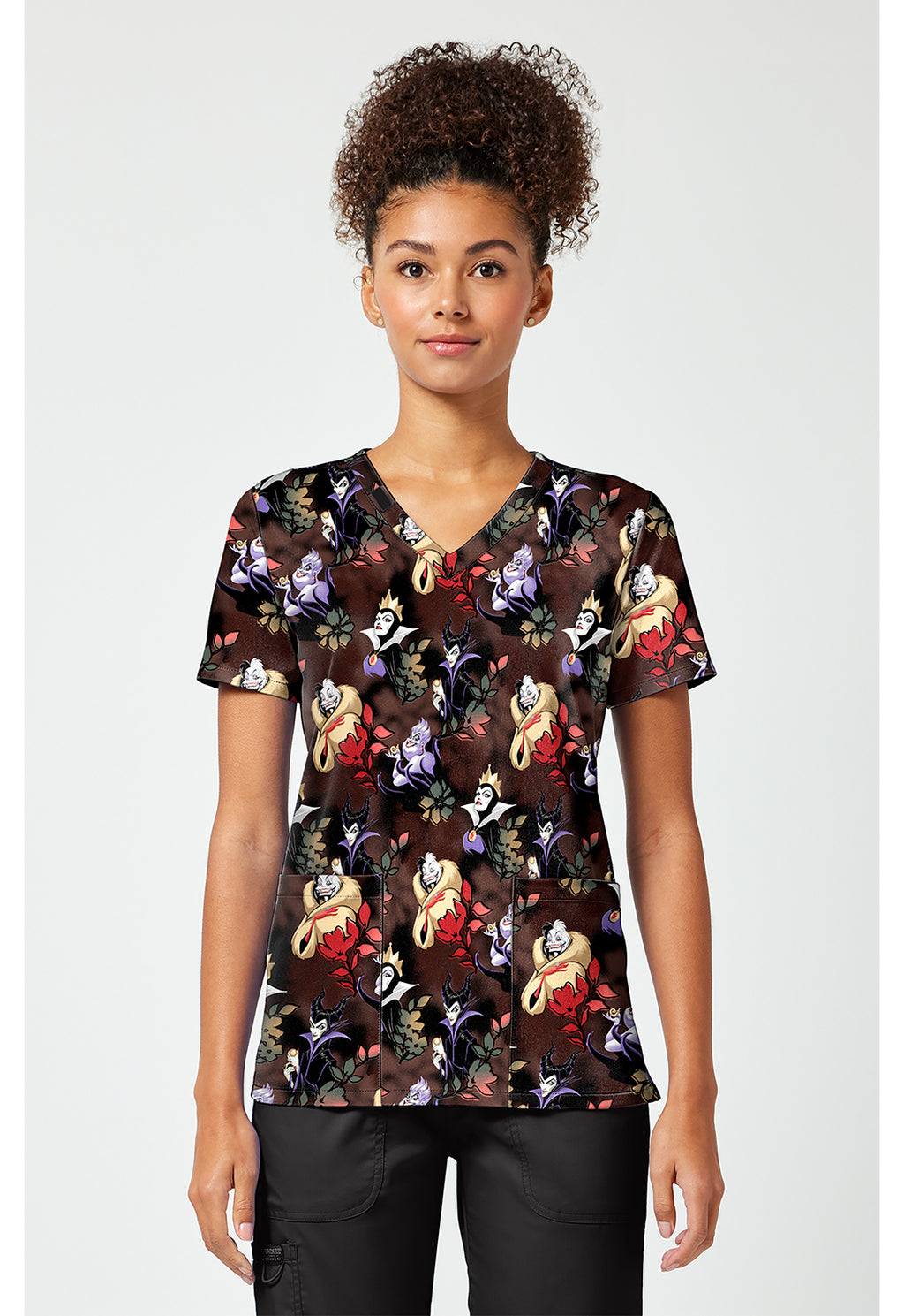 Disney Villains Scrub Top