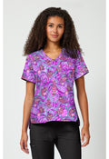 Here And Gone Again Scrub Top