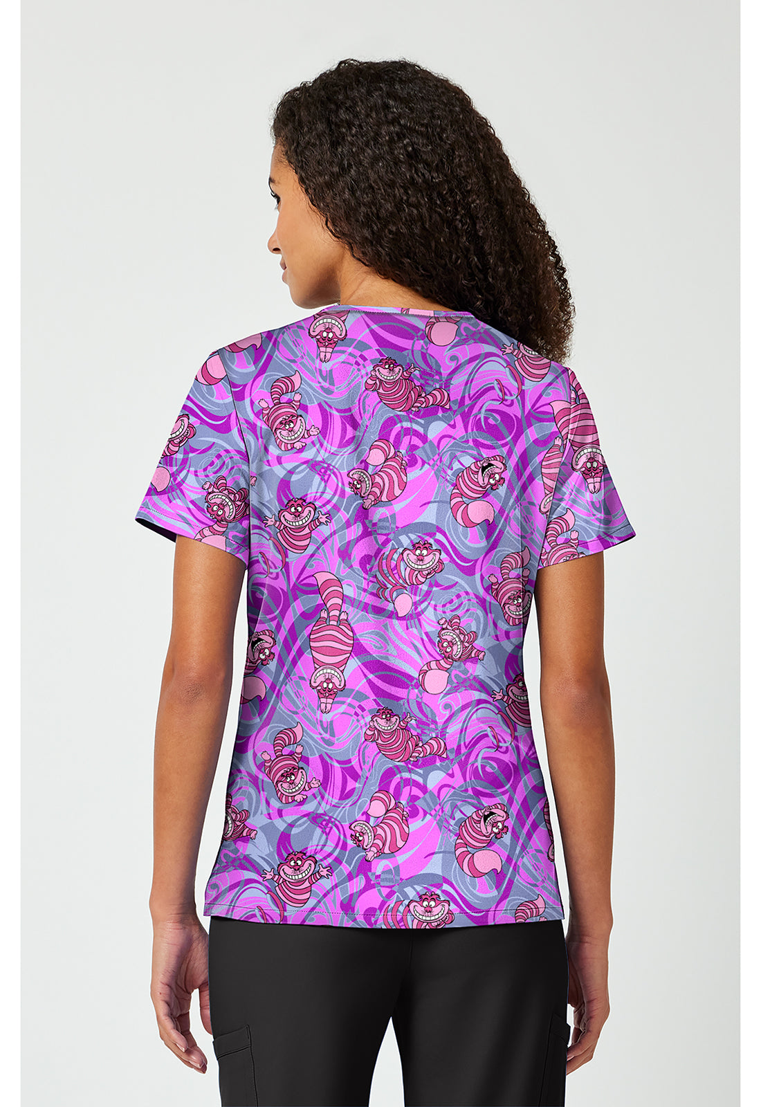 Here And Gone Again Scrub Top