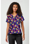 Front View Tooniforms The Lion King Simba-sational Scrub Top TF797_LKAL