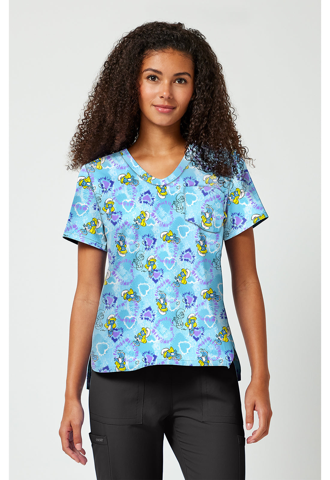 Smurfette Vibes Scrub Top