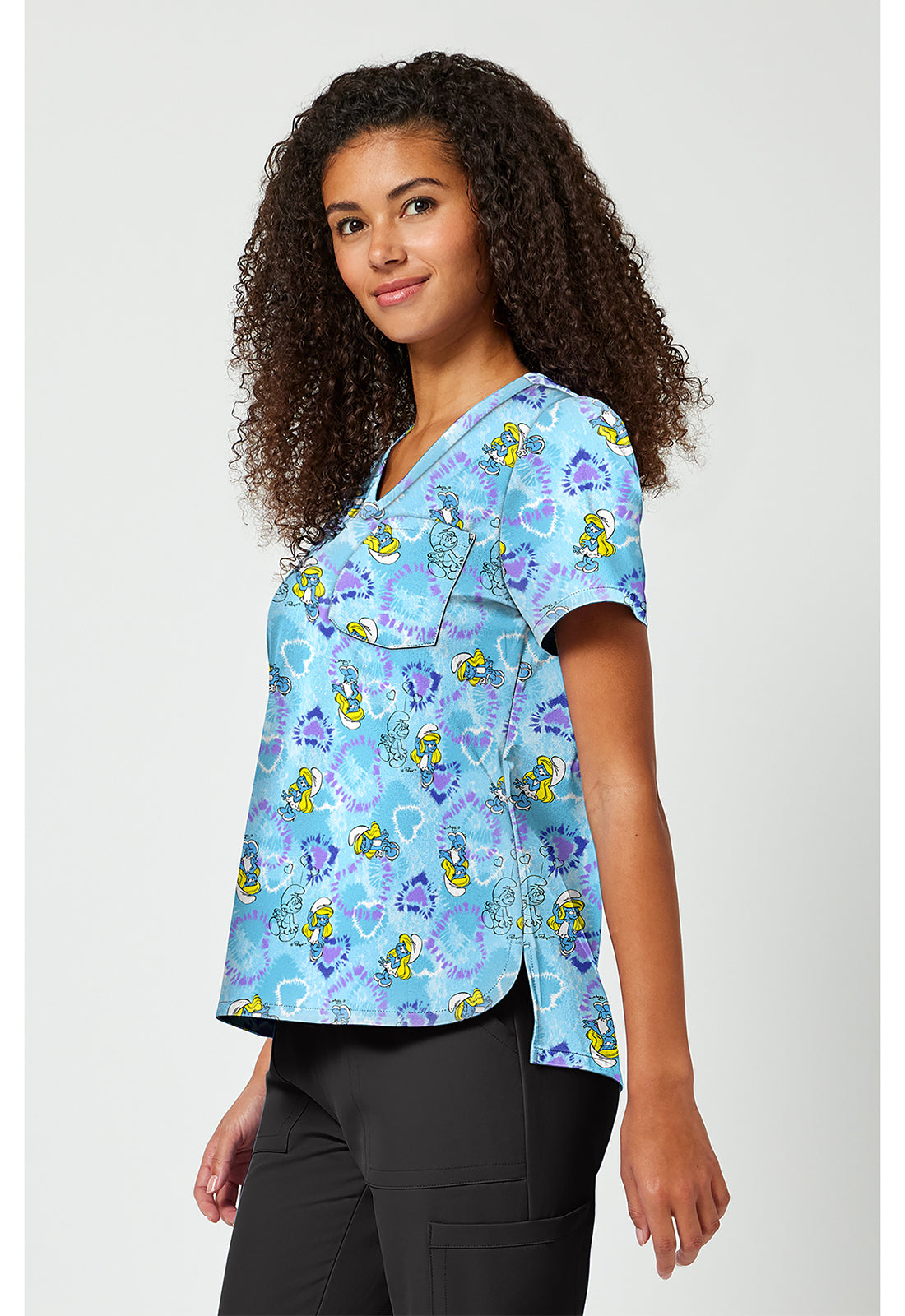 Smurfette Vibes Scrub Top