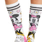 Regular Fit | Women's 10-15mmHg Compression Socks Compression Socks Cherokee Legwear So Cute Minnie  