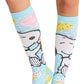 Regular Fit | Women's 10-15mmHg Compression Socks Compression Socks Cherokee Legwear Ice Cream Dream  