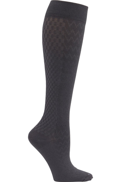 True Support Compression Socks 10-15 mmHg Compression Socks Cherokee Legwear Graphite Regular 