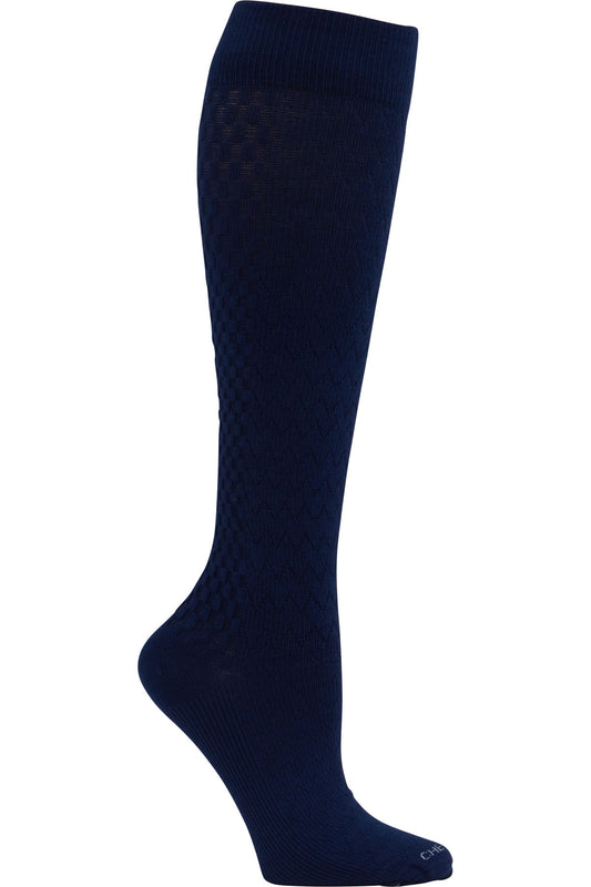 True Support Compression Socks 10-15 mmHg Compression Socks Cherokee Legwear Midnight Regular 