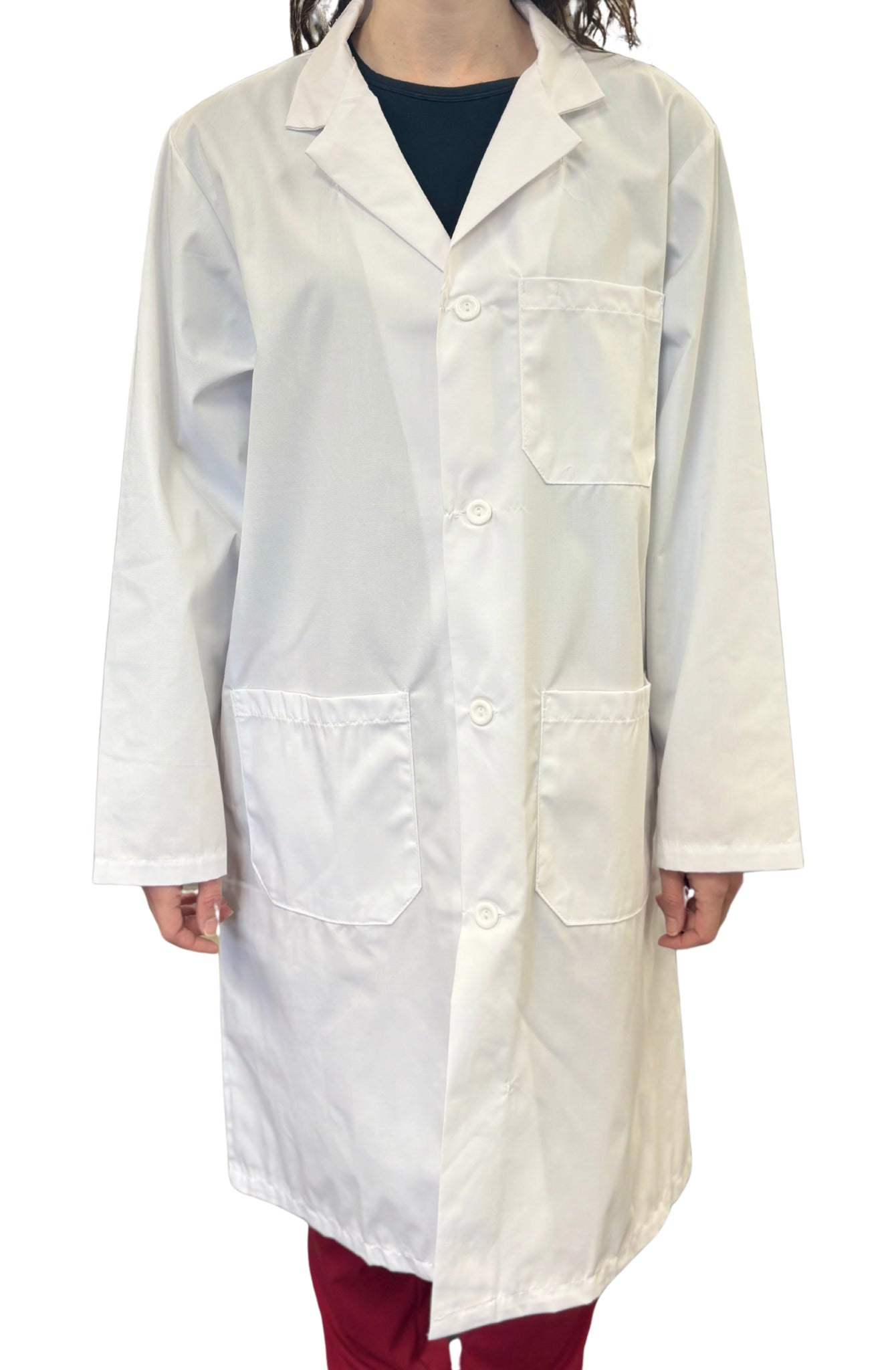 Three Quarter Length Lab Coat Unisex Lab Coat Premium Uniforms   