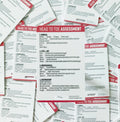 Head to Toe Assessment Badge Card for Nursing