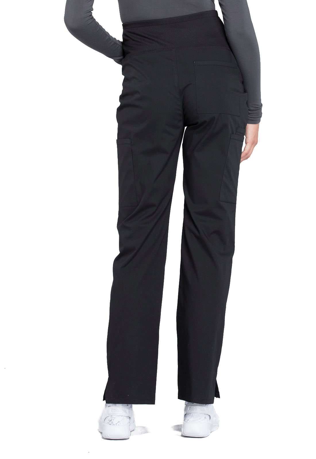 Cherokee Workwear - Maternity  Mid Rise Scrub Pant Women's Maternity Scrub Pant Cherokee Workwear   