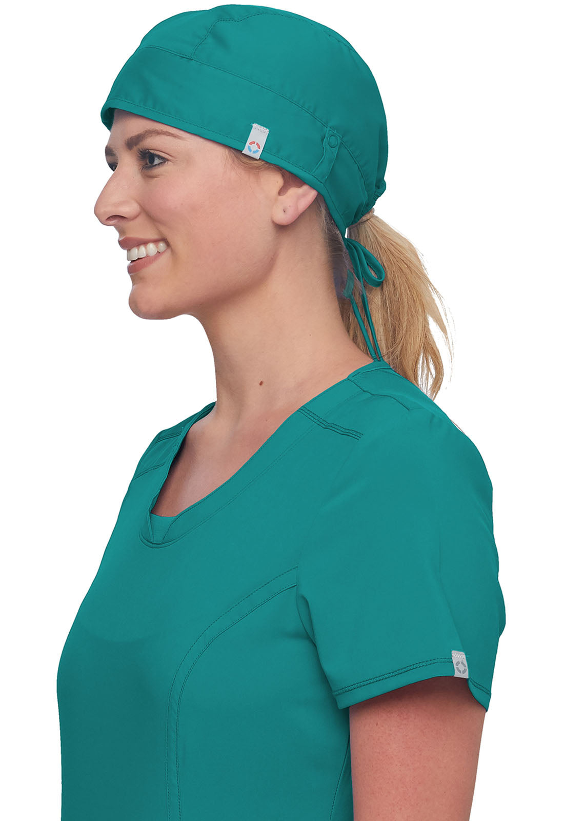 Cherokee Workwear Scrub Hat Unisex Scrub Cap Cherokee Workwear Teal  