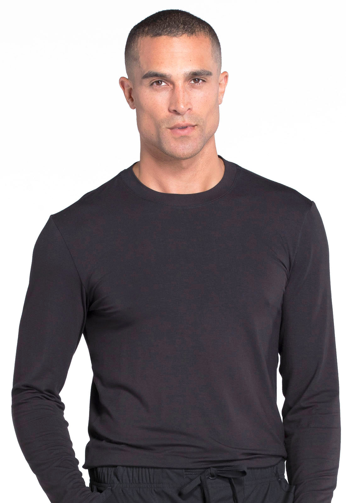 Men's Underscrub Knit Top Men's Underscrub Cherokee Workwear Black XS