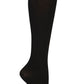 Compression Support Socks 8-12 mmHg Compression Sock Cherokee Legwear Black  