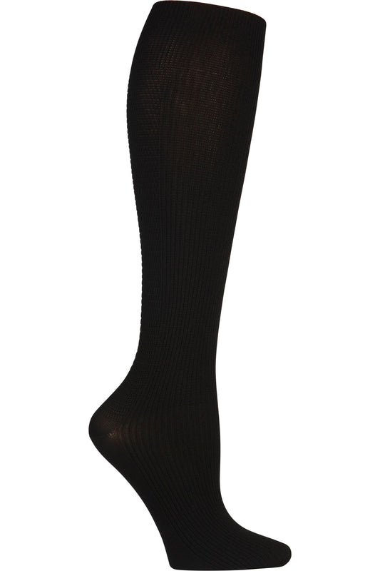 Compression Support Socks 8-12 mmHg Compression Sock Cherokee Legwear Black  