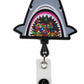 koi Retractable ID Badge Reel Retractable Badge Reel Koi Shark  