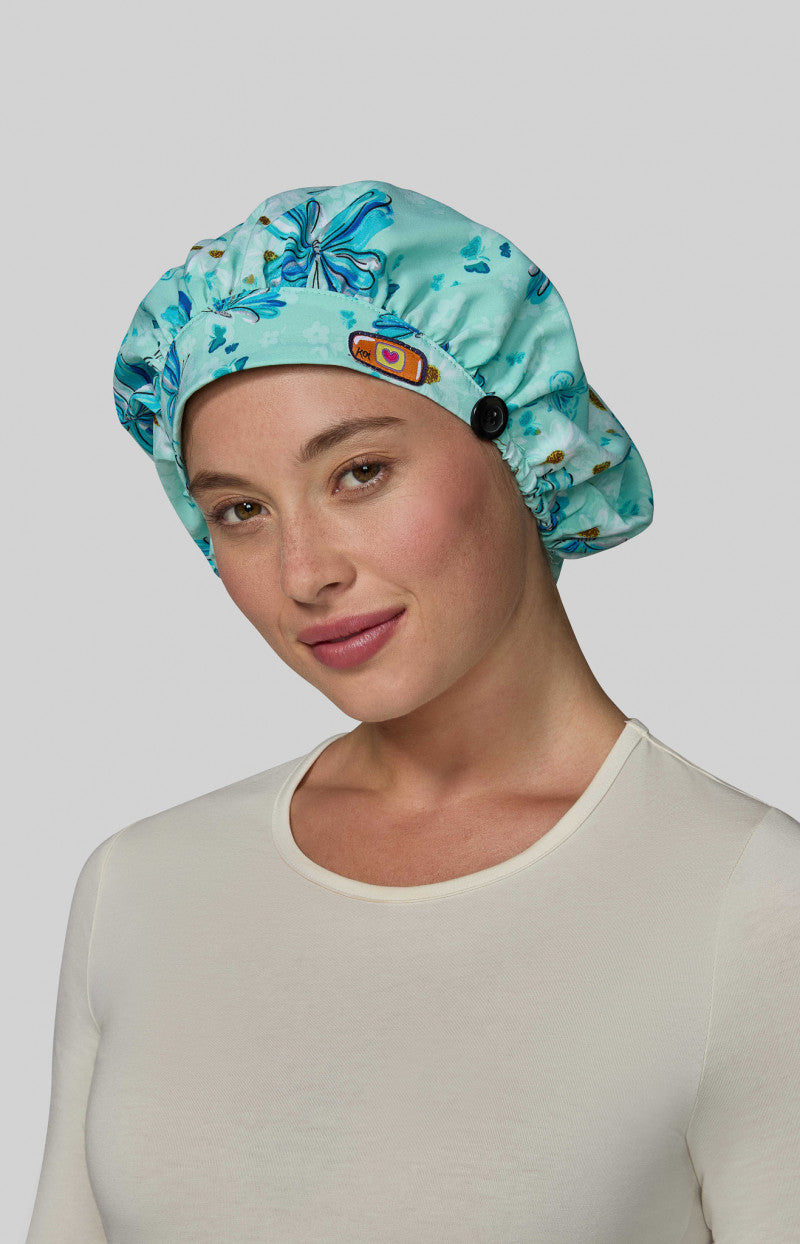 Spring Sprung Bouffant Scrub Cap