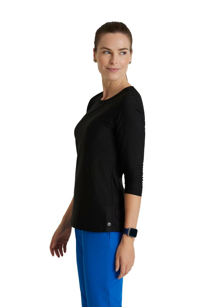 Accelerate Long Sleeve UnderscrubBarco OneBOK804-Black-XXS