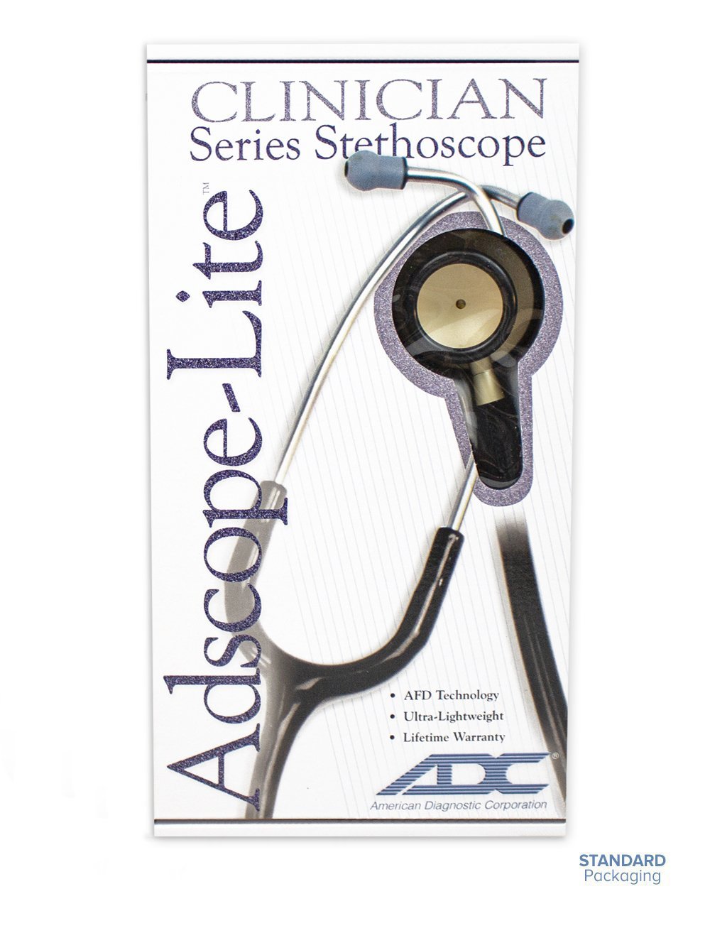 Adscope® Lite 619 Ultra - lite Clinician StethoscopeAmerican DiagnosticAD619-G