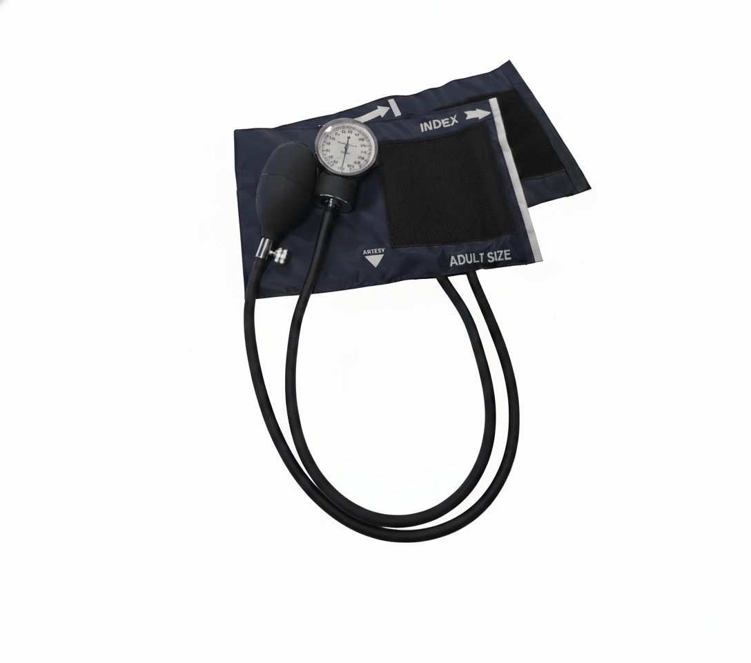 Adult Size Aneroid Blood Pressure Cuff & MonitorAlmedic14-3200