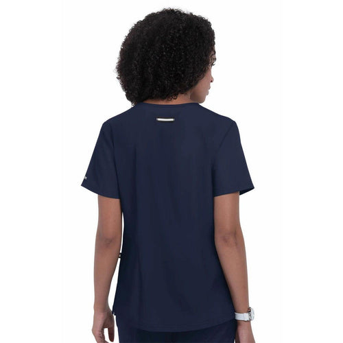 All Or Nothing Mock Wrap Scrub Topkoi Next GenKOI-1025-NAVYXXS