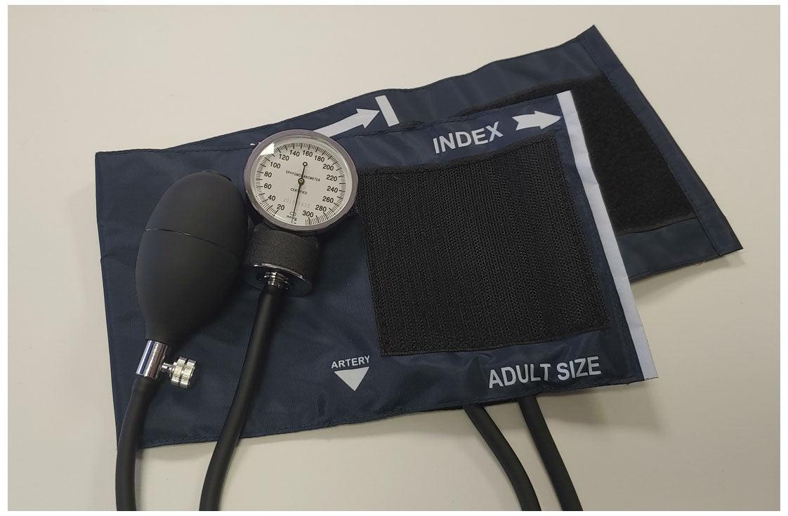 Analog Blood Pressure Cuff Adult Size Blood Pressure Cuff Almedic   