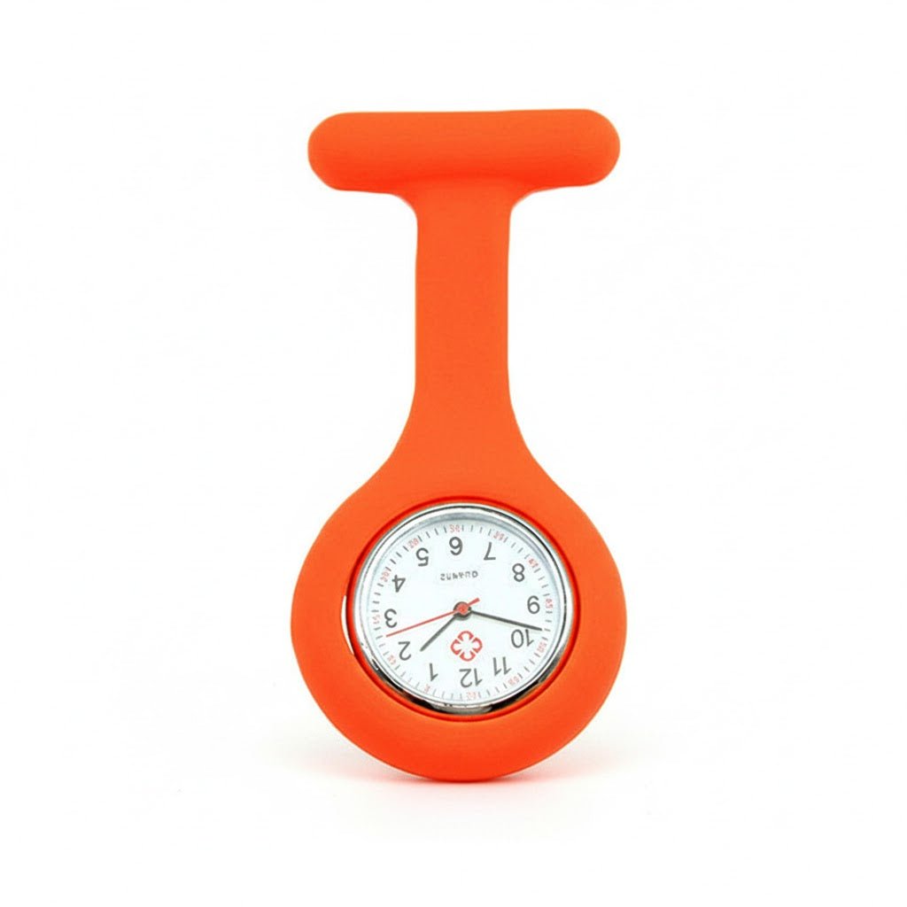 Analog Nursing Pin WatchLasalle UniformPIN-WATCH-ORANGE