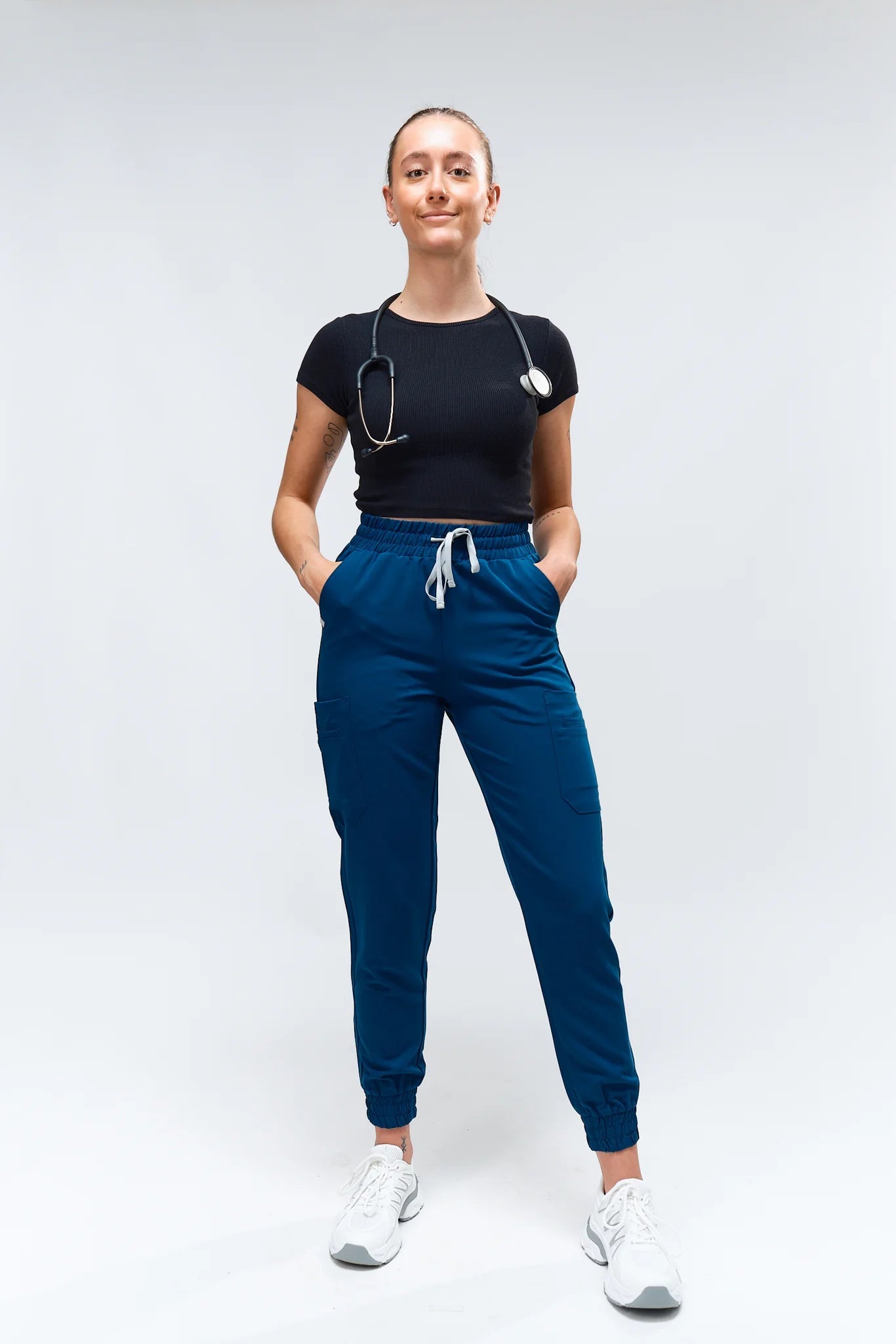 Anastasia Jogger Scrub PantsJOIIAANASTASIA-ABYSSBLUE-XS