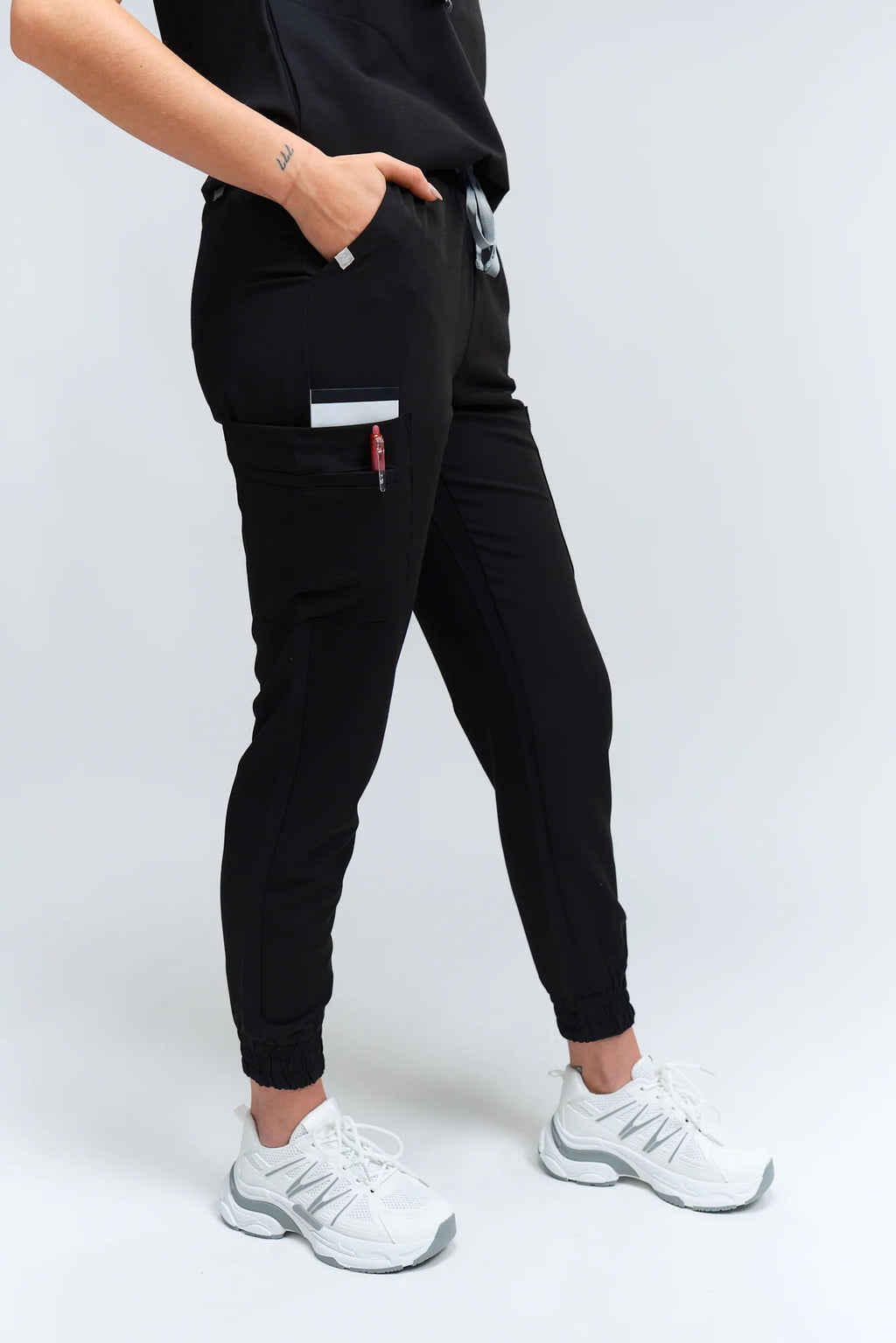Anastasia Jogger Scrub PantsJOIIAANASTASIA-BLACK-XS