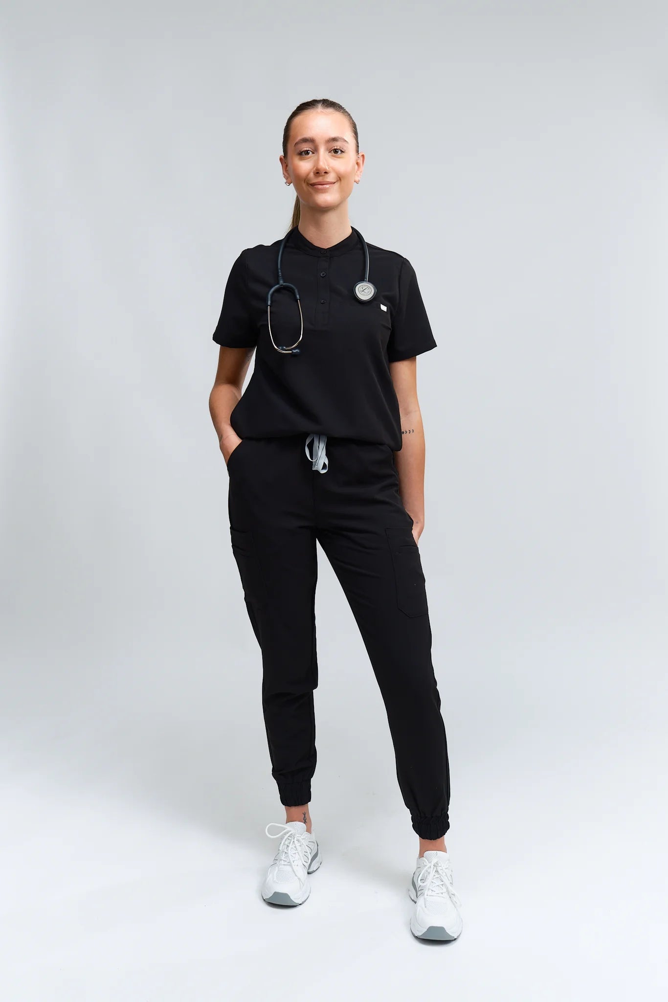 Anastasia Jogger Scrub PantsJOIIAANASTASIA-BLACK-XS
