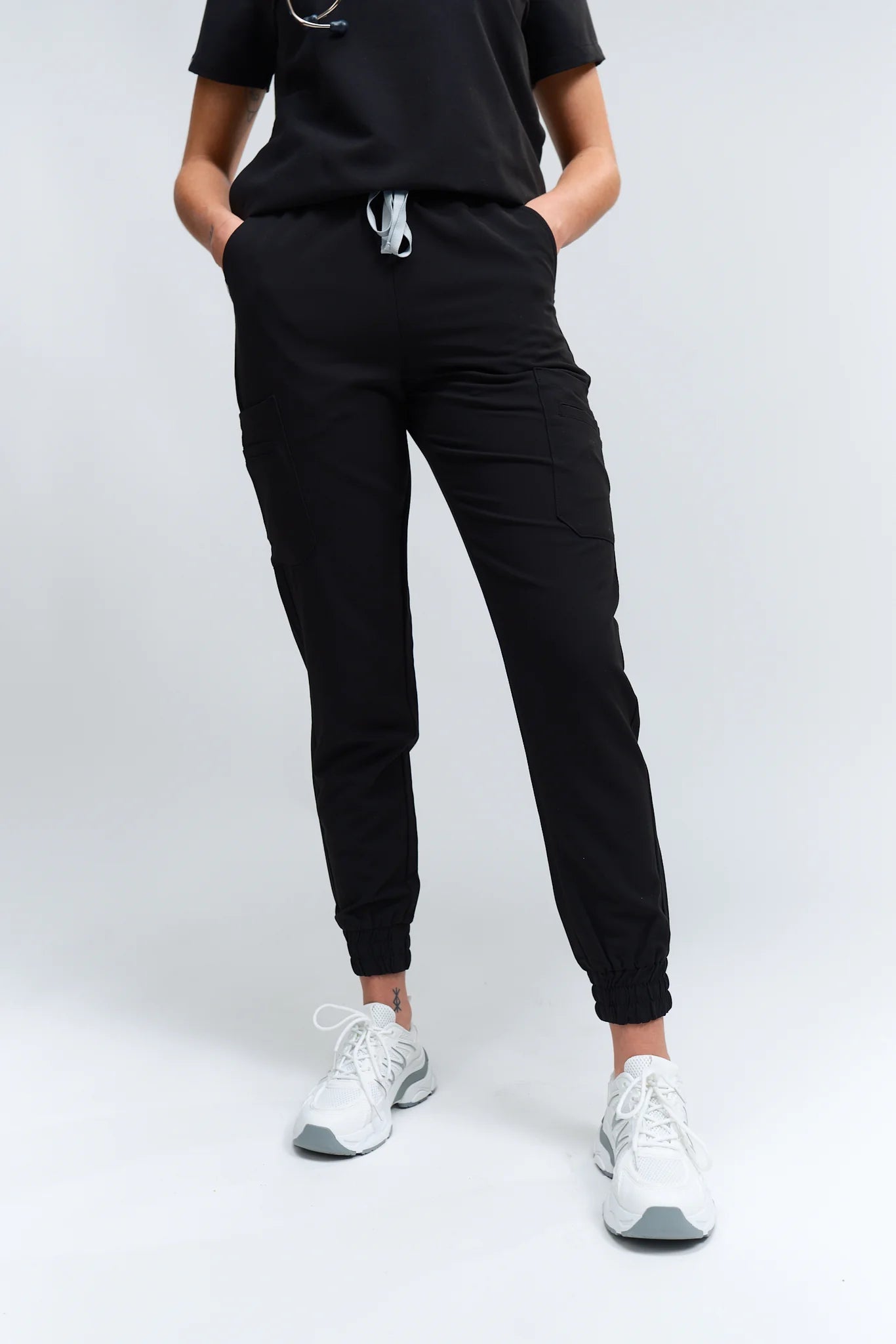 Anastasia Jogger Scrub PantsJOIIAANASTASIA-BLACK-XS