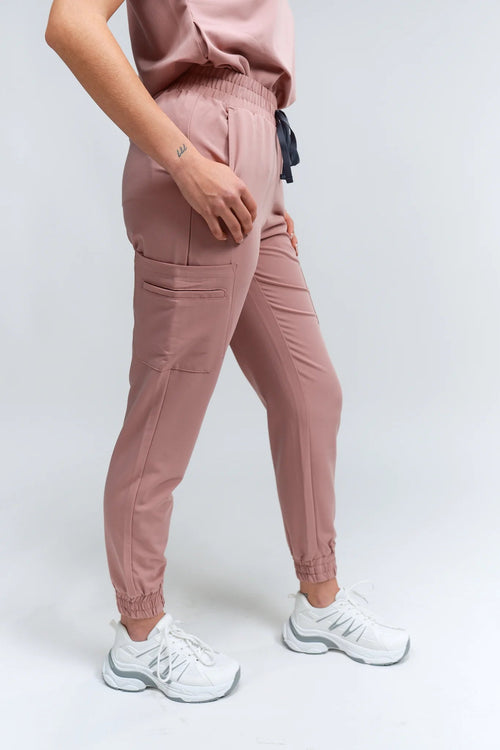 Anastasia Jogger Scrub PantsJOIIAANASTASIA-ROSEWOOD-XS