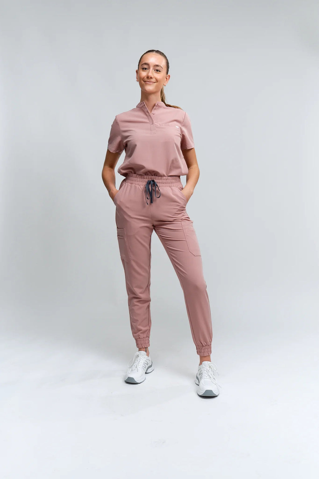 Anastasia Jogger Scrub PantsJOIIAANASTASIA-ROSEWOOD-XS
