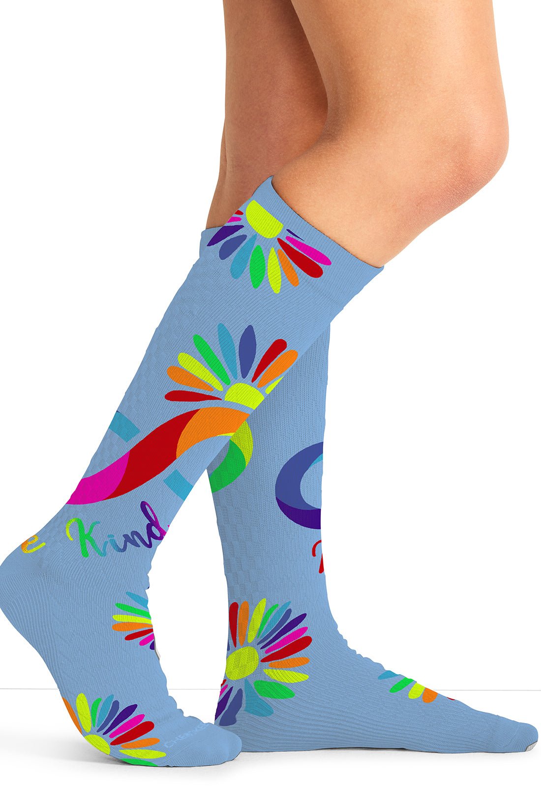 Autism Love Compression SocksCherokee LegwearPRINTSUPPORT-AUTLV-REG