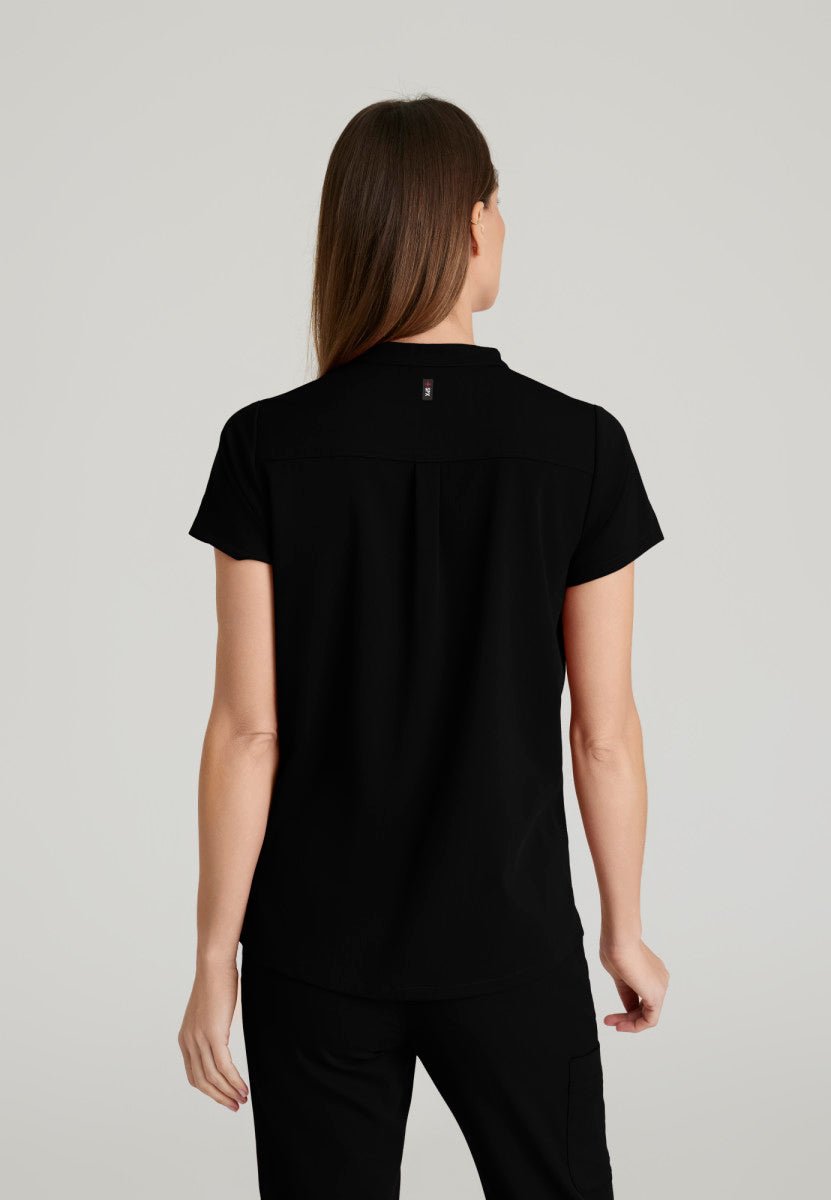 Avery Relaxed Fit Scrub TopGrey's Anatomy Spandex StretchGRST230-BLACK-XXS
