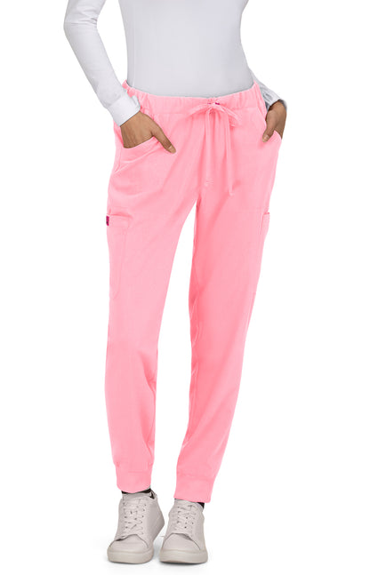 Koi Aster Women's Pant - 6 Pocket Stretch Scrub Jogger Women's Jogger Koi Sweet Pink XXS 